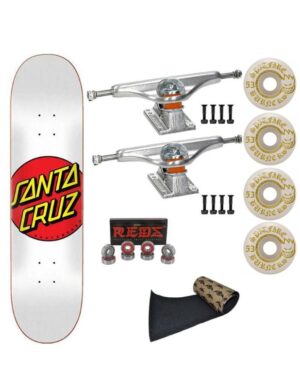 Comprar skate completo santa cruz con ruedas spitfire