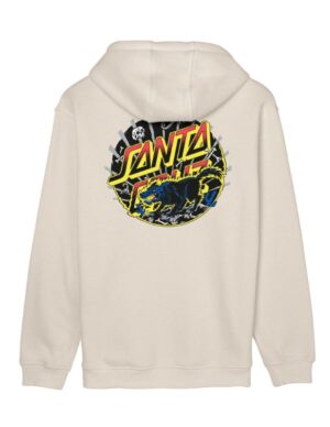 Comprar sudadera santa cruz KENDALL WOLF DOT Chalk
