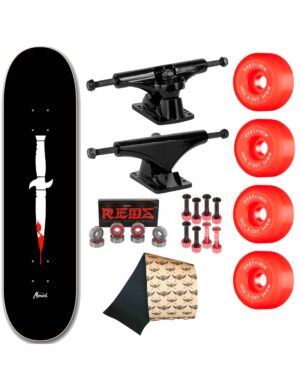Dagger Complete Skateboard Thrashin Hook Red