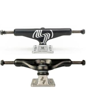 Ejes skate Silver Hollow M-Class Black Raw 8"