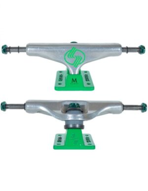 Ejes skate Silver Hollow M-Class Raw Green 8