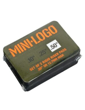 Elevadores de goma mini logo 1 centimetro
