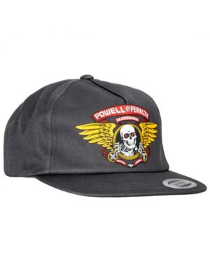 Gorra Powell Peralta Winged Ripper Gris Oscuro