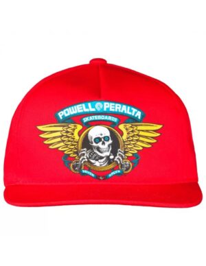Gorra Powell Peralta Winged Ripper Rojo
