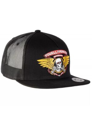 Gorra Powell Peralta Winged Ripper Trucker Negro
