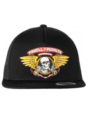 Gorra Powell Peralta Winged Ripper Trucker Negro
