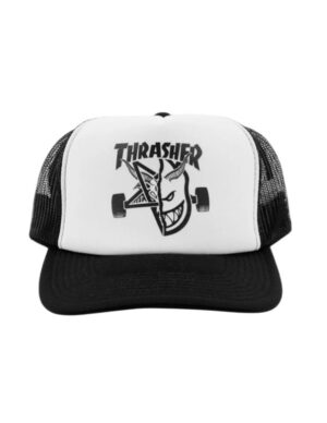 Gorra Thrasher x Spitfire Thras & Burn Trucker Black