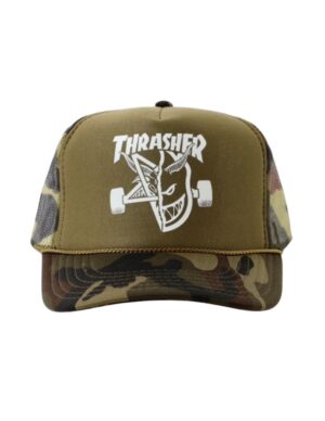 Gorra Thrasher x Spitfire Thras & Burn Trucker Camo