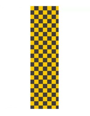 Lija 9 Checker Black Negro amarillo