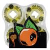 OJ WHEELS TEAM LINE ORIGINAL WHITE YELLOWGREEN HARDLINE 54MM 99A (4)