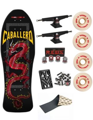 Old school Skate Completo Powell Peralta GSteve Caballero Chinese Dragon Red 10