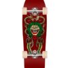 Old school Skate Powell Peralta Steve Caballero Mask Burgundy Gold Foil 9.75