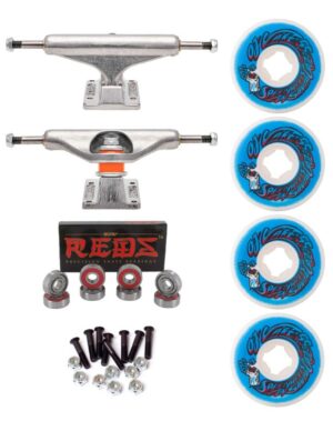 Pack Ejes Independent 149 Stage 11 + Ruedas OjWheels 55mm 101A + Rodamientos Reds Bones