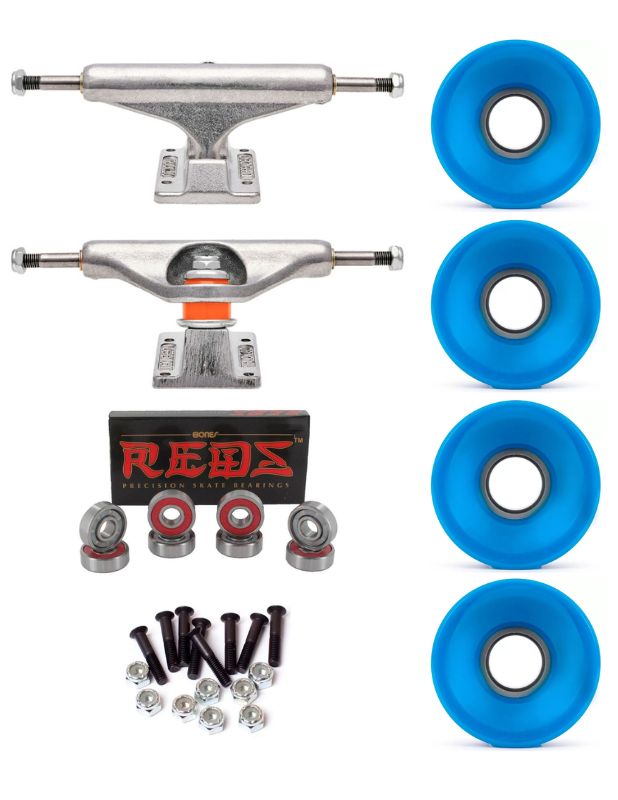 Pack Ejes Independent 159 Stage 11 + Ruedas Cruiser 60mm 83A + Rodamientos Reds Bones Monark Supply 145,00 € Pack Ejes Independent 159 Stage 11 + Ruedas Cruiser 60mm 83A + Rodamientos Reds Bones