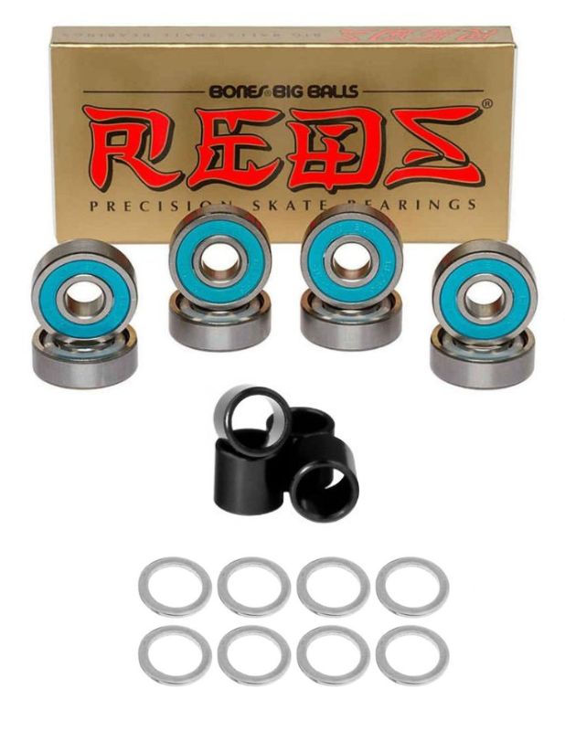 Pack Rodamientos Bones Big Balls+ Espaciadores + Anillas Monark Supply 36,70 € Pack Rodamientos Bones Big Balls+ Espaciadores + Anillas