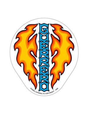 Pegatina Powell Peralta Bones Brigade Guerrero 12 x 10 Cm