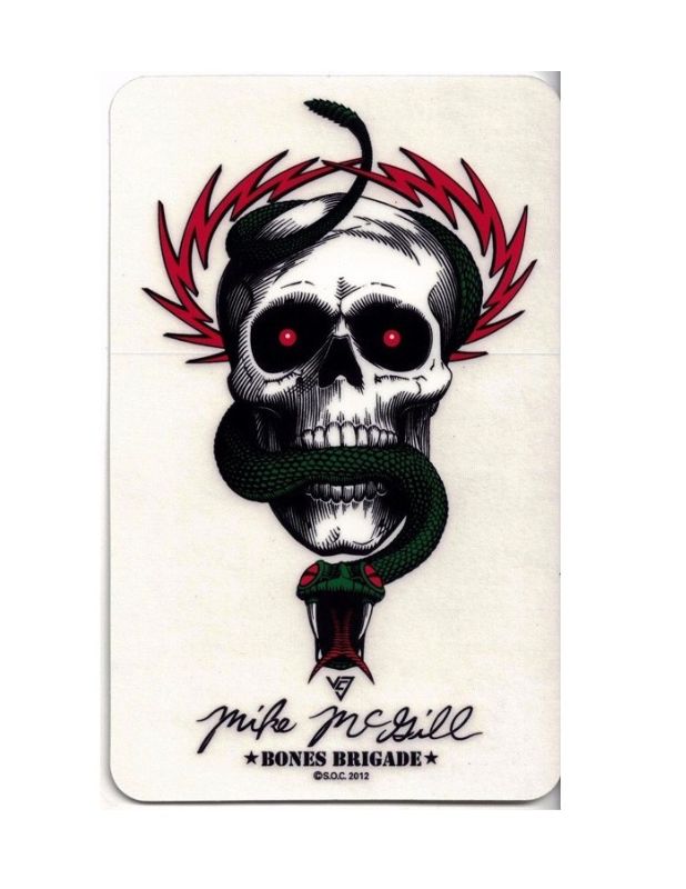 Pegatina Powell Peralta Mike McGill 9 Cm Monark Supply 4,90 € Pegatina Powell Peralta Mike McGill 9 Cm