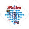 Pegatina Powell Peralta Mullen 10 Cm