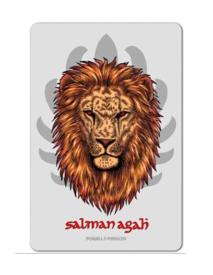 Pegatina Powell Peralta Salman Agah 9 Cm