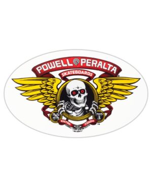 Pegatina Powell Peralta Winged Ripper OG Red