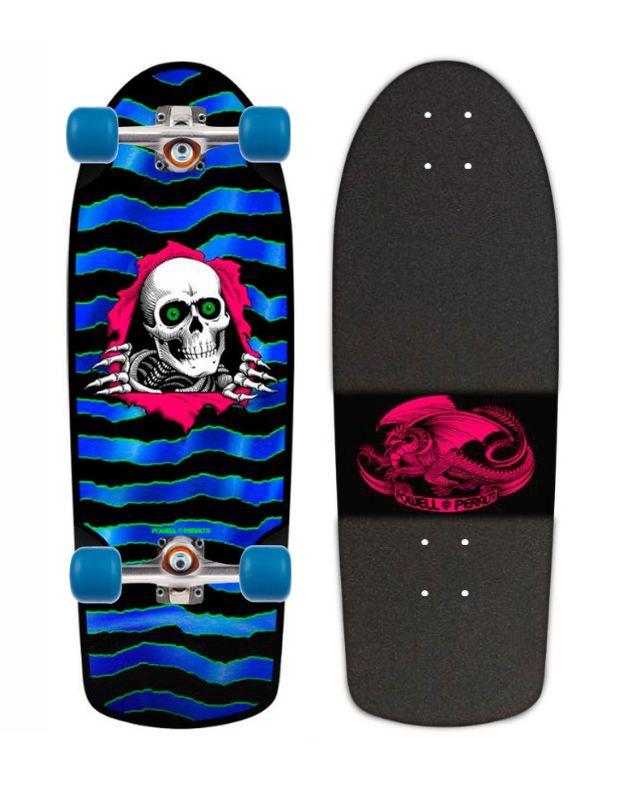 Skate Completo Old School Powell Peralta 10" OG Ripper Blacklight Foil Monark Supply 275,00 € Powell Peralta 10 OG Ripper Blacklight Foil