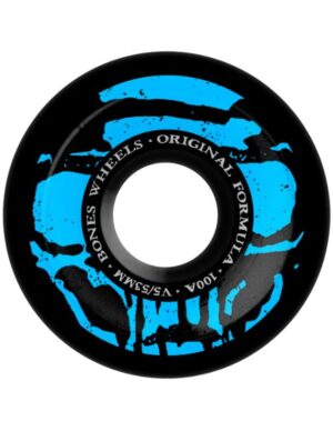 RUEDAS SKATE BONES 53MM 100A MUMMY SKULLS V5 SIDECUT OG FORMULA