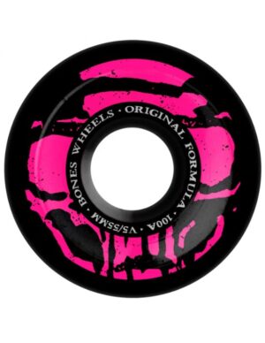 RUEDAS SKATE BONES 55MM 100A MUMMY SKULLS V5 SIDECUT OG FORMULA (1)