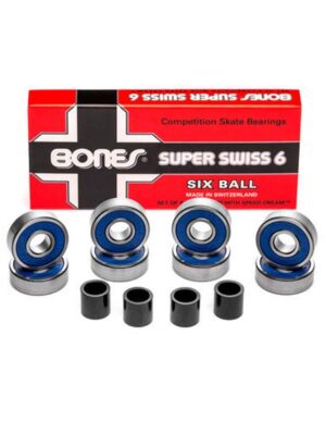 Rodamientos Bones Super Swiss 6 Balls
