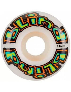 Ruedas Blind 51mm 99A OG Wrap Orange Teal