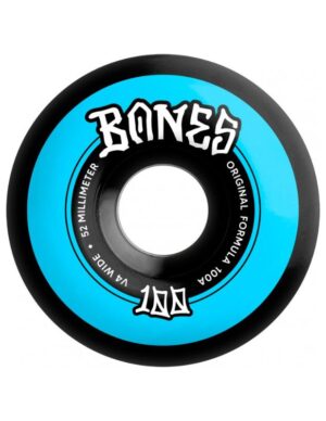 Ruedas Bones 52mm 100A Formula V4 Wide Black