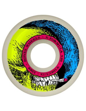 Ruedas Bones 53mm 99A Smokin Skull X Formula V6 Wide Cut