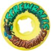 Ruedas Santa Cruz Slime Balls 54mm 99A Screw Balls Speed Yellow