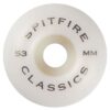 Ruedas Spitfire 53mm 99A Classics White Orange