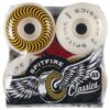 Ruedas Spitfire 55mm 99A Classic White Yellow