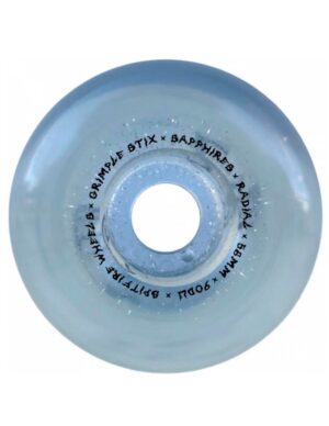 Ruedas Spitfire 56mm 90A x Grimple Stix Sapphire Radials Clear