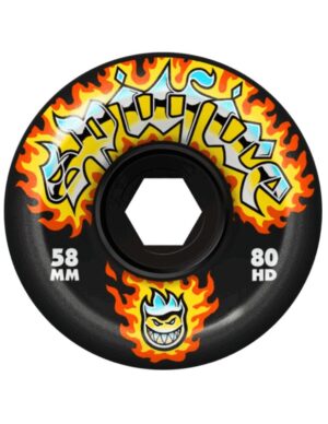 Ruedas Spitfire 58mm 80A F4 Conical Full Chrome Venom