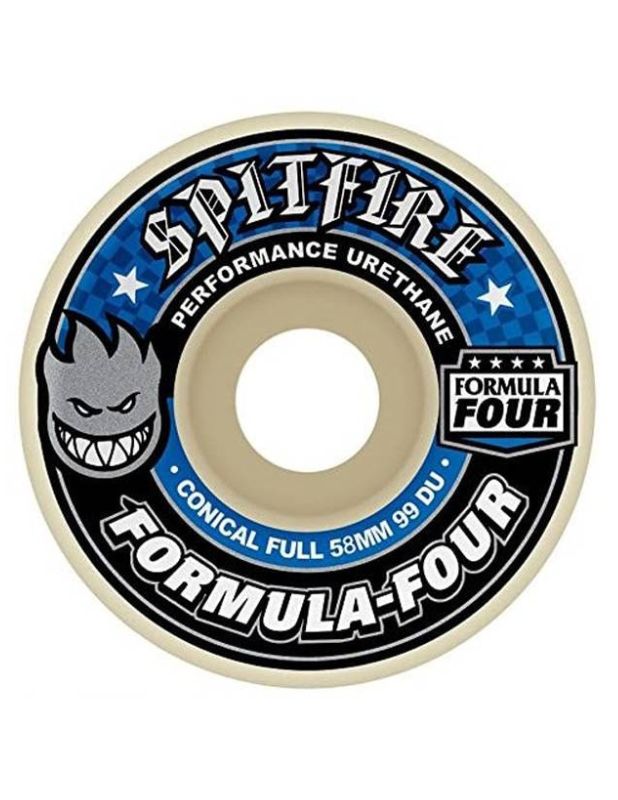 Ruedas skate Spitfire 58mm 99A Formula Four Conical Full Monark Supply 71,80 € Ruedas Spitfire 58mm 99A Formula Four Conical