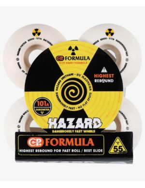 Ruedas de skate Hazard 55mm 101A Swirl CP Classic Radial