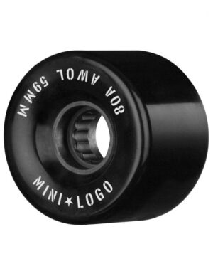 Ruedas mini logo A.W.O.L. 59MM 80A BLACK