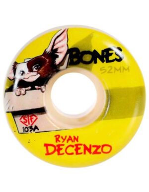 Ruedas skate Bones 52mm 103A Decenzo Gizzmo V2 Locks STF