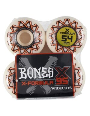 Ruedas skate Bones 54mm 95A Wide Cut X Formula