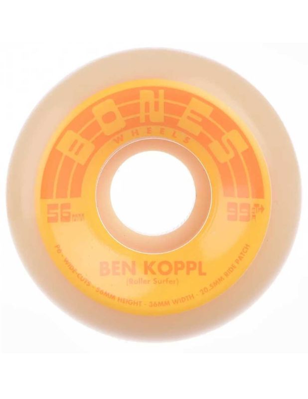 Ruedas skate Bones 56mm 99A Rollersurfer V6 STF Monark Supply 52,90 € Ruedas skate Bones 56mm 99A Rollersurfer V6 STF