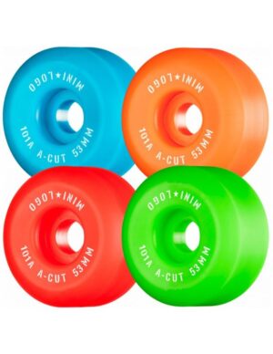 Ruedas skate Mini Logo 53 mm 101A A-CUT Assorted