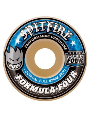 Ruedas skate Spitfire 52mm 99A Formula Four Conical