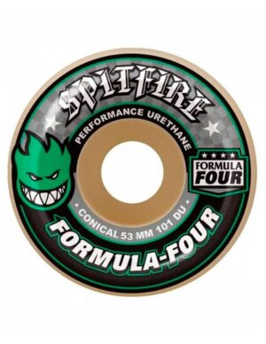 Ruedas skate Spitfire 53mm 101A F4 CNCL GRN