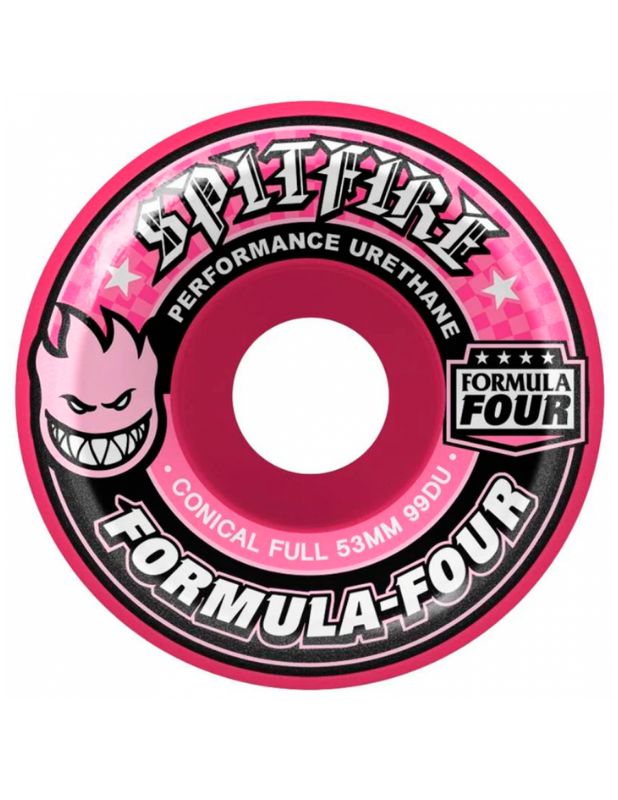 Ruedas Spitfire 53mm 99A F4 CNCL Full Pink Monark Supply 71,80 € Ruedas skate Spitfire 53mm 99A F4 CNCL Full Pink