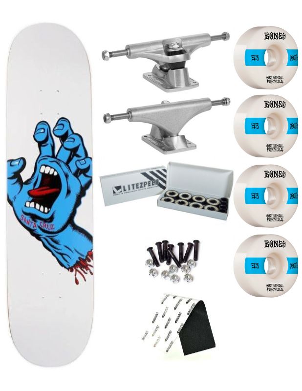 Santa Cruz Screaming Hand Skate Completo 8.25" Monark Supply 168,80 € Santa Cruz Screaming Hand Skate Completo 8.25