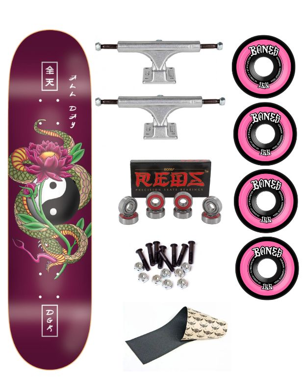 Skate Completo 8.12" DGK Viper Purple Black Monark Supply 180,00 € Skate Completo 8.12 DGK Viper Purple