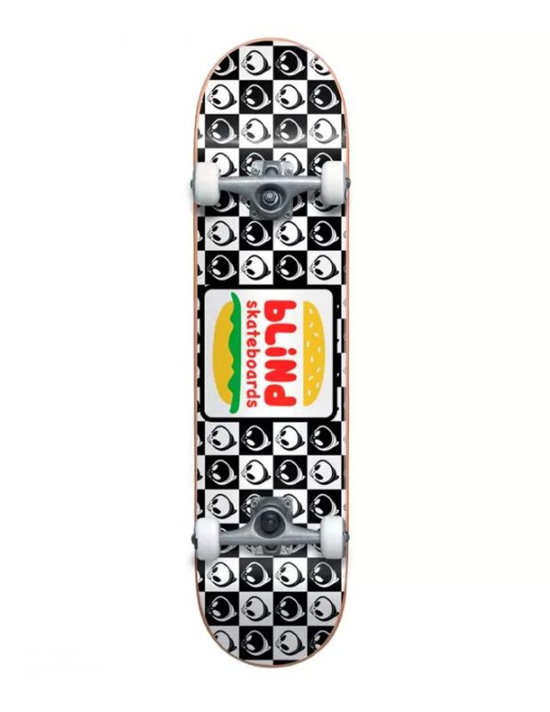 Skate Completo Blind Burger Black White 7.87" Monark Supply 139,00 € Skate Completo Blind Burger Black White 7.87