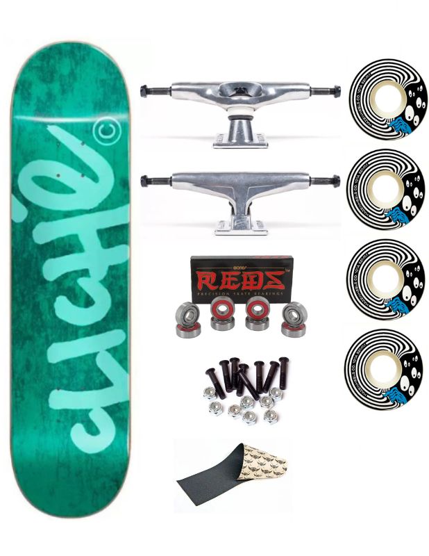 Skate Completo Cliche Handwritten Mint 8" Monark Supply 167,00 € Skate Completo Cliche Handwritten Mint 8